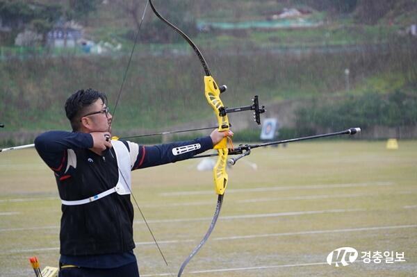 청주시청 김우진 2021 양궁 국가대표 1위 선발